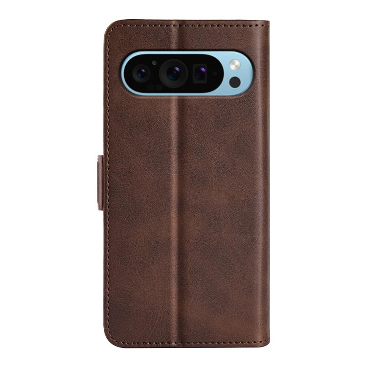 For Google Pixel 9 / 9 Pro Dual-side Magnetic Buckle Horizontal Flip Leather Phone Case