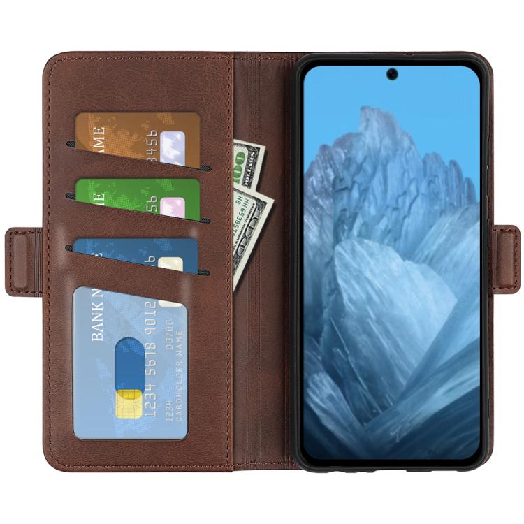 For Google Pixel 9 / 9 Pro Dual-side Magnetic Buckle Horizontal Flip Leather Phone Case