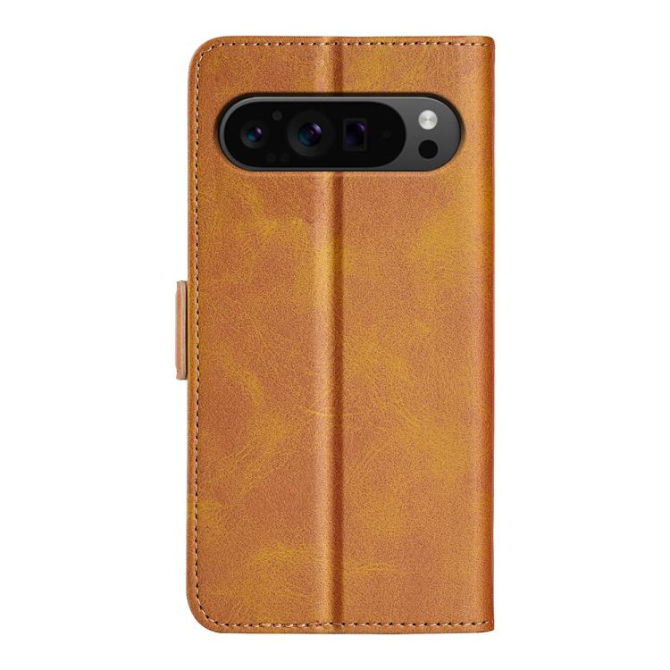 For Google Pixel 9 Pro XL Dual-side Magnetic Buckle Horizontal Flip Leather Phone Case