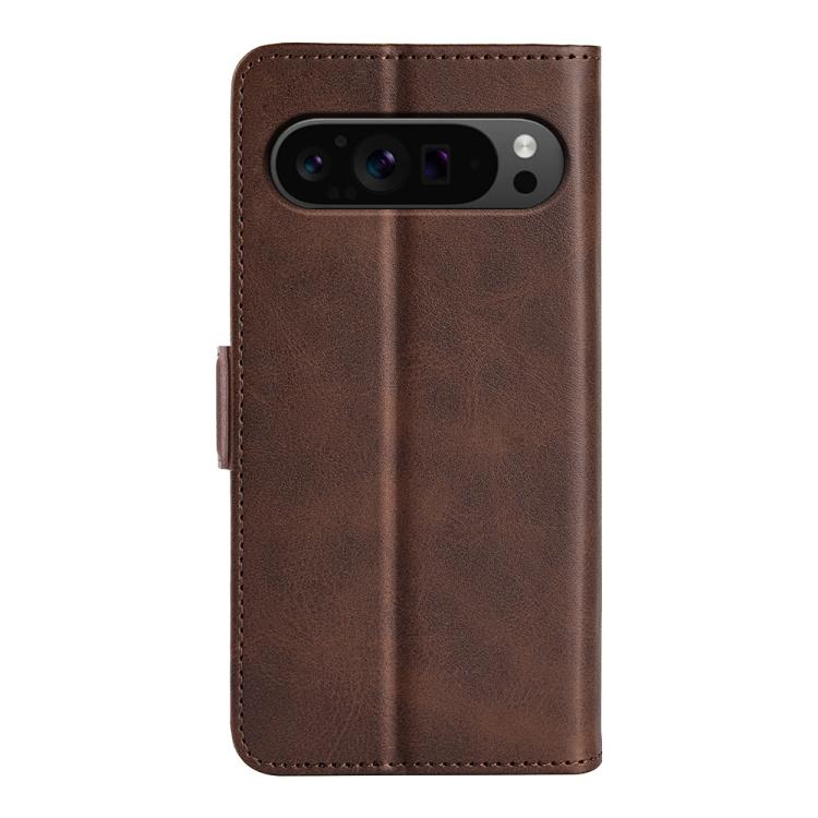 For Google Pixel 9 Pro XL Dual-side Magnetic Buckle Horizontal Flip Leather Phone Case