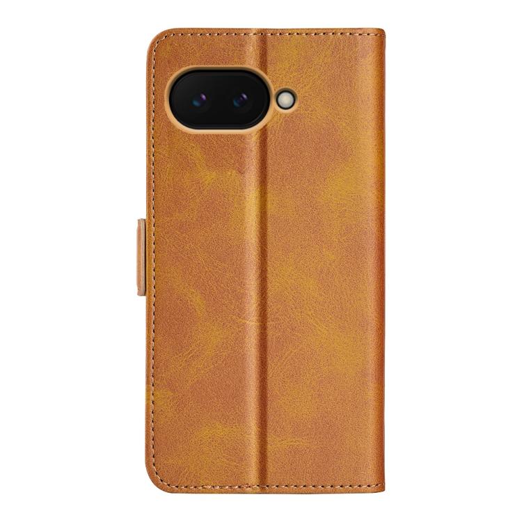 For Google Pixel 9a Dual-side Magnetic Buckle Horizontal Flip Leather Phone Case