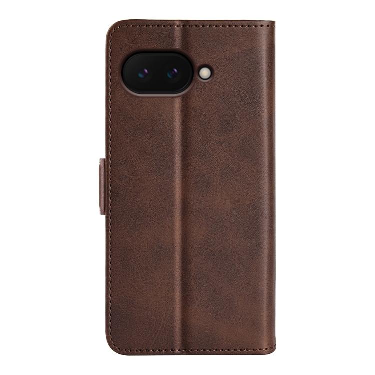 For Google Pixel 9a Dual-side Magnetic Buckle Horizontal Flip Leather Phone Case