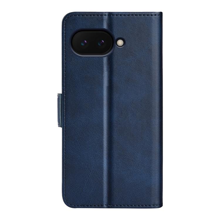 For Google Pixel 9a Dual-side Magnetic Buckle Horizontal Flip Leather Phone Case