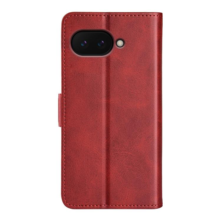 For Google Pixel 9a Dual-side Magnetic Buckle Horizontal Flip Leather Phone Case