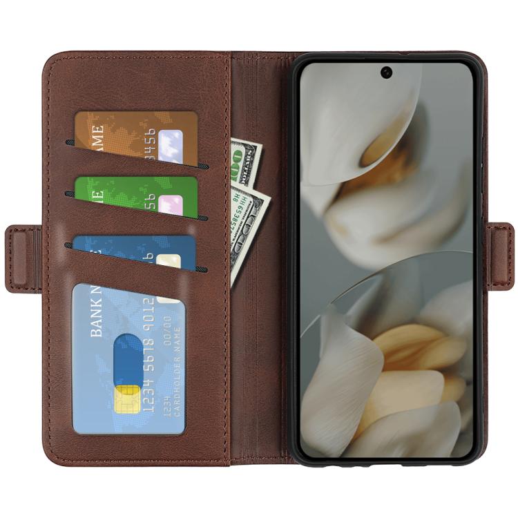 For Google Pixel 10 Pro XL Dual-side Magnetic Buckle Horizontal Flip Leather Phone Case
