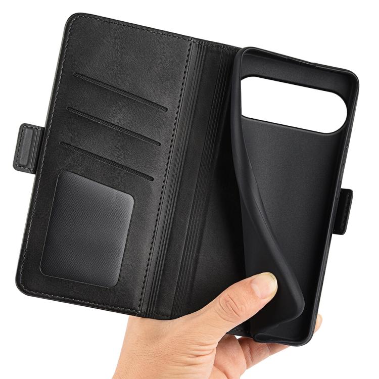 For Google Pixel 11 Pro XL Dual-side Magnetic Buckle Horizontal Flip Leather Phone Case