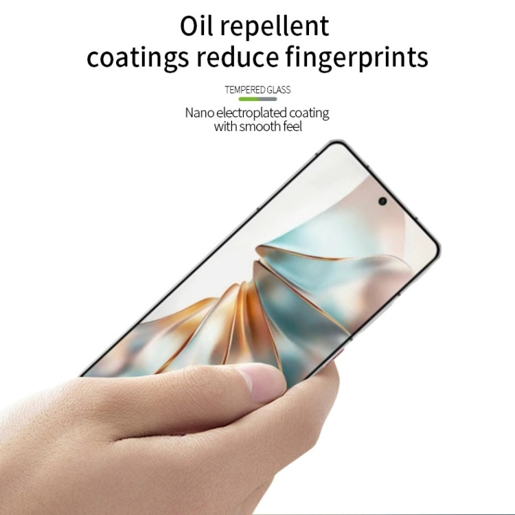 For ZTE nubia Z60S Pro PINWUYO 9H 2.5D Full Screen Tempered Glass Film - Black