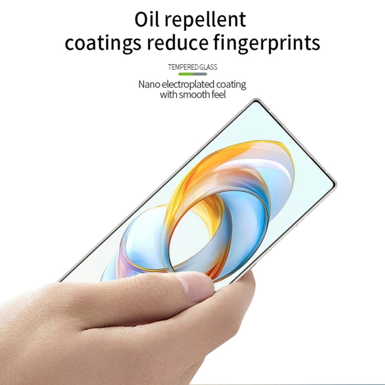 For ZTE nubia Z70 Ultra PINWUYO 9H 2.5D Full Screen Tempered Glass Film - Black