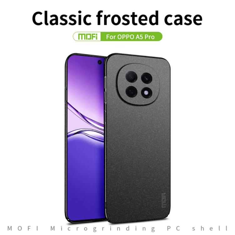 For OPPO A5 Pro China MOFI Fandun Series Frosted PC Ultra-thin All-inclusive Phone Case