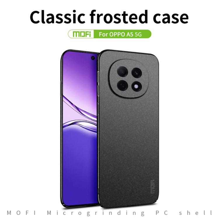 For OPPO A5 5G Global MOFI Fandun Series Frosted PC Ultra-thin All-inclusive Phone Case