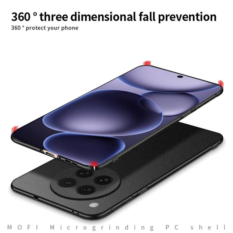 For OPPO Find X8s MOFI Fandun Series Frosted PC Ultra-thin All-inclusive Phone Case