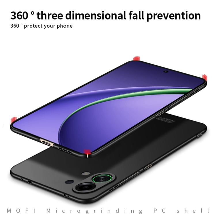 For OPPO K13 Turbo 5G MOFI Fandun Series Frosted PC Ultra-thin All-inclusive Phone Case