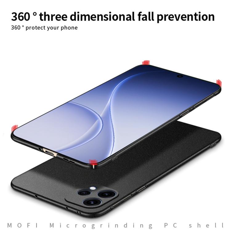 For OPPO Reno 15c 5G MOFI Fandun Series Frosted PC Ultra-thin All-inclusive Phone Case