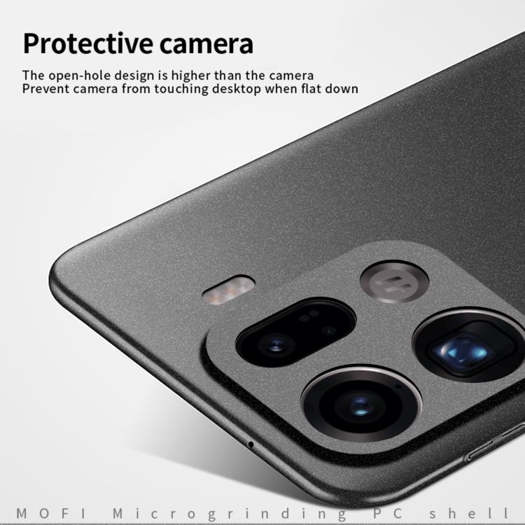 For OPPO Find X9 Pro MOFI Fandun Series Frosted PC Ultra-thin All-inclusive Phone Case