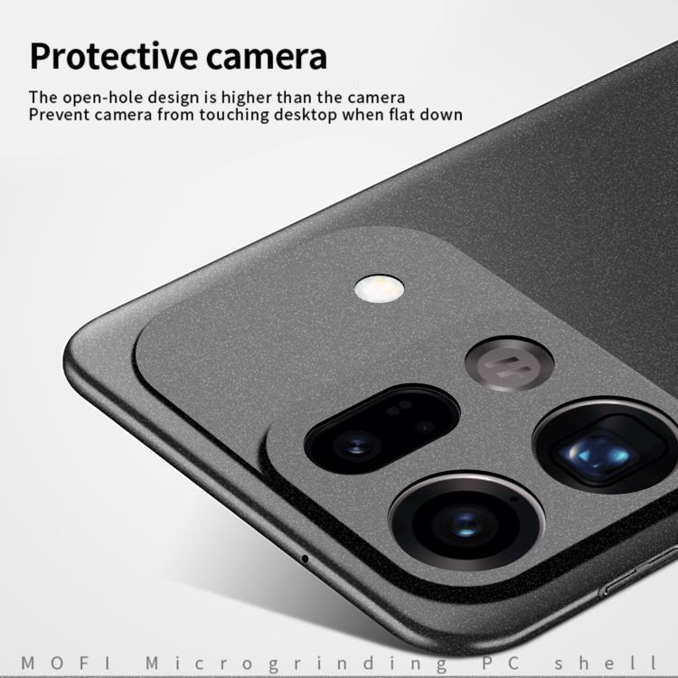 For OPPO Find X9s Pro MOFI Fandun Series Frosted PC Ultra-thin All-inclusive Phone Case