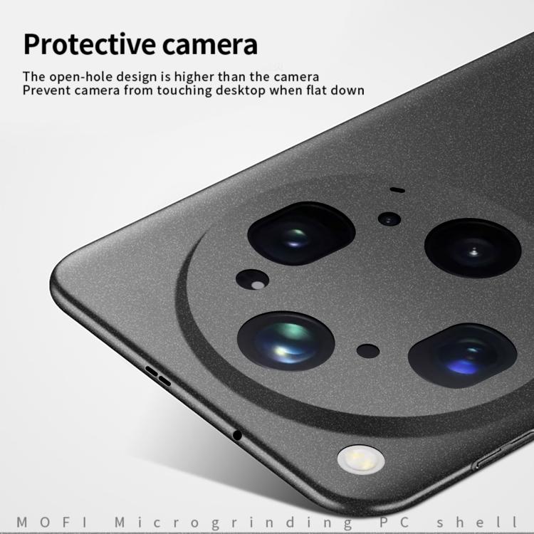 For OPPO Find X9 Ultra MOFI Fandun Series Frosted PC Ultra-thin All-inclusive Phone Case