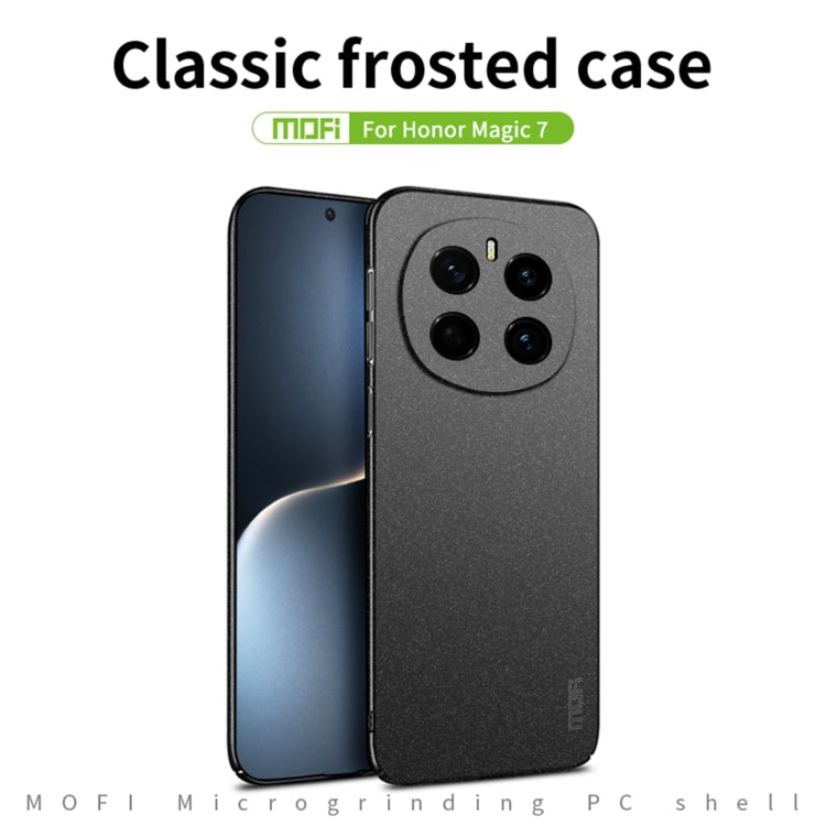For Honor Magic7 MOFI Fandun Series Frosted PC Ultra-thin All-inclusive Phone Case