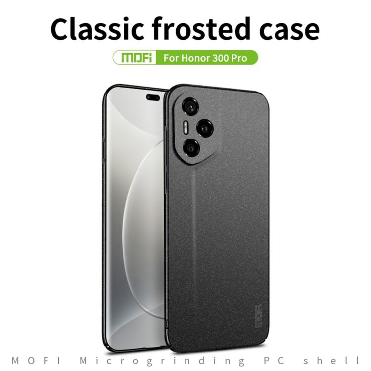 For Honor 300 Pro MOFI Fandun Series Frosted PC Ultra-thin All-inclusive Phone Case