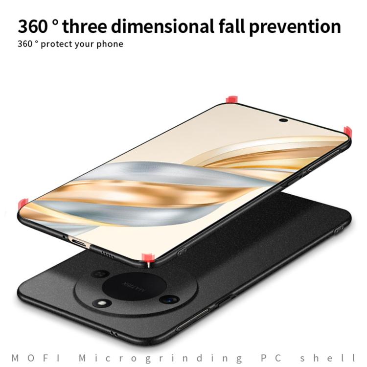 For Honor X60 MOFI Fandun Series Frosted PC Ultra-thin All-inclusive Phone Case