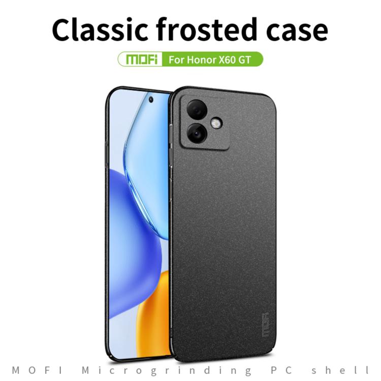 For Honor X60 GT MOFI Fandun Series Frosted PC Ultra-thin All-inclusive Phone Case