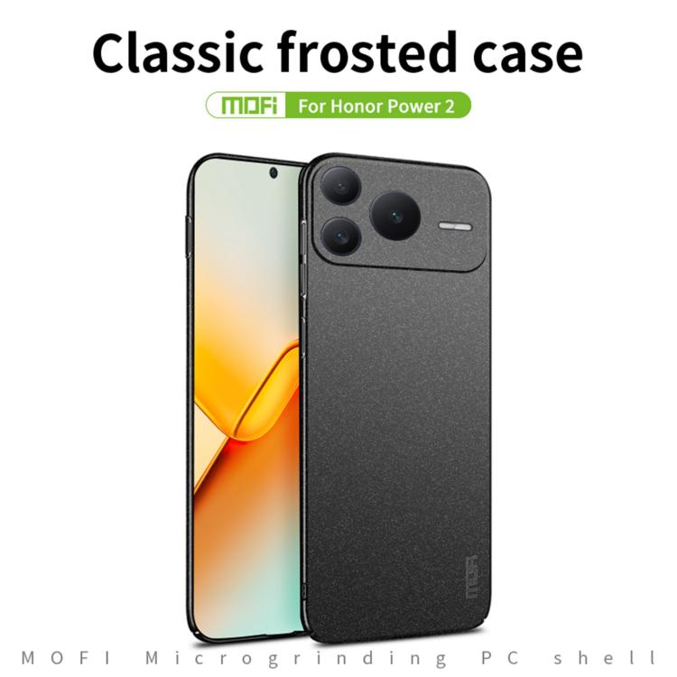 For Honor Power2 MOFI Fandun Series Frosted PC Ultra-thin All-inclusive Phone Case