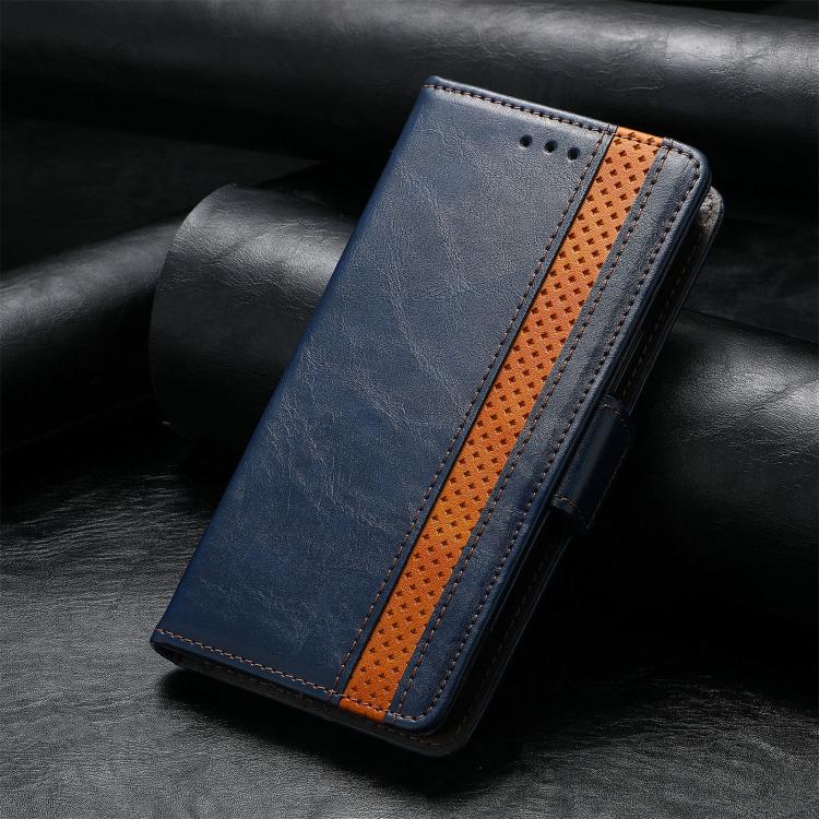 For Google Pixel 10a CaseNeo Splicing Dual Magnetic Buckle Leather Phone Case