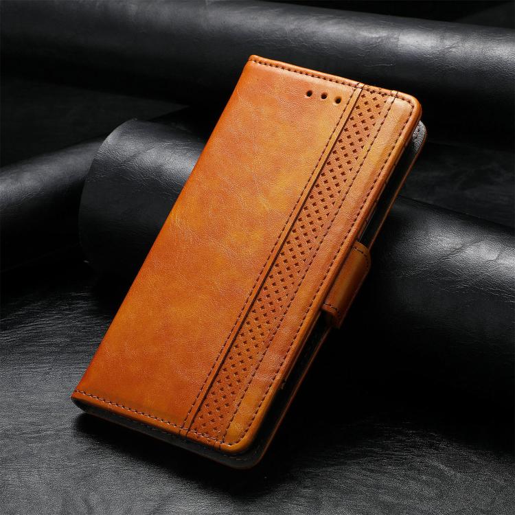 For Google Pixel 10a CaseNeo Splicing Dual Magnetic Buckle Leather Phone Case