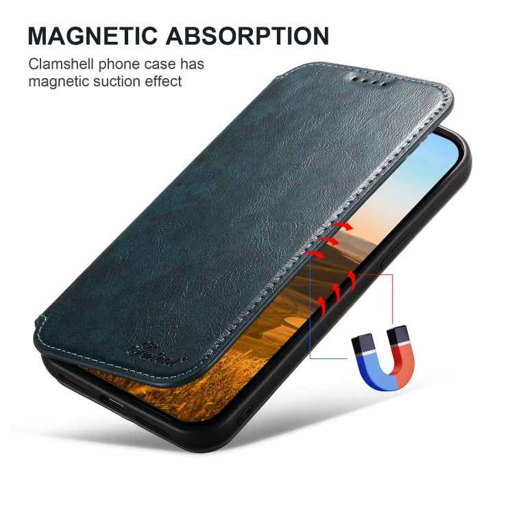 For iPhone 16 Plus Suteni J05 Leather Magnetic MagSafe Phone Case