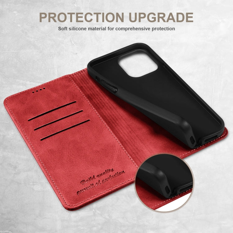 For iPhone 16 Pro Max Suteni Calf Texture Horizontal Flip Leather Phone Case