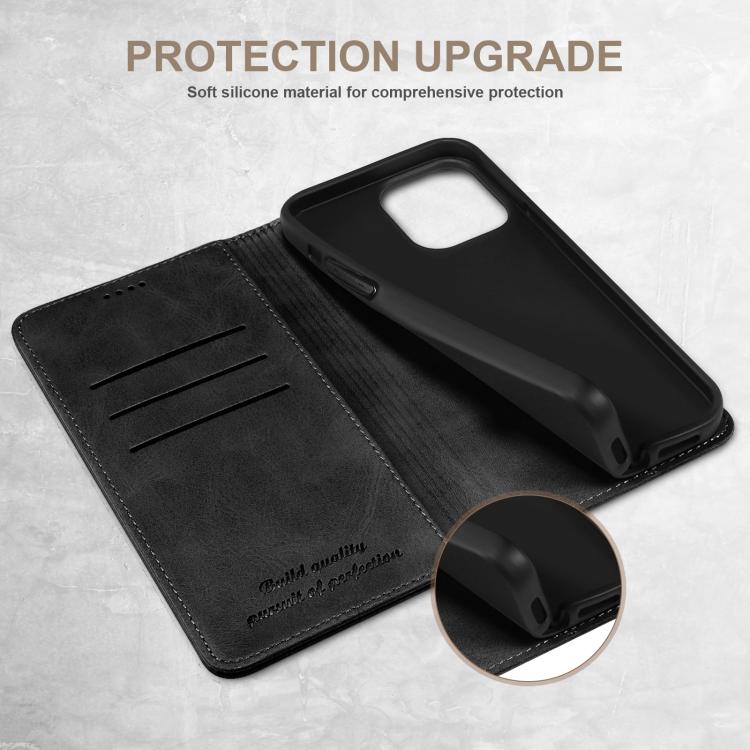 For iPhone 17e / 16e Suteni Calf Texture Horizontal Flip Leather Phone Case
