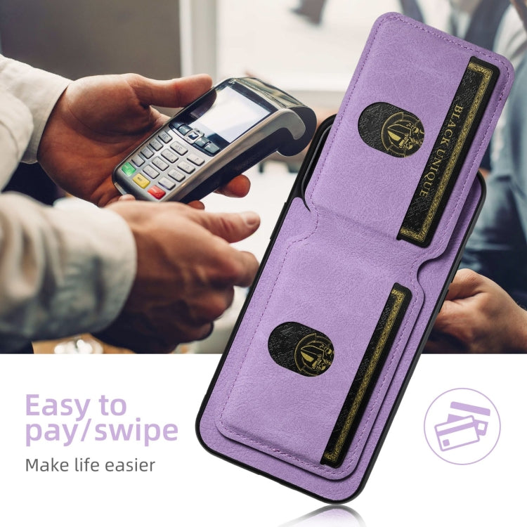 For iPhone 16 Suteni H02 Litchi Leather Card Wallet Stand Back Phone Case