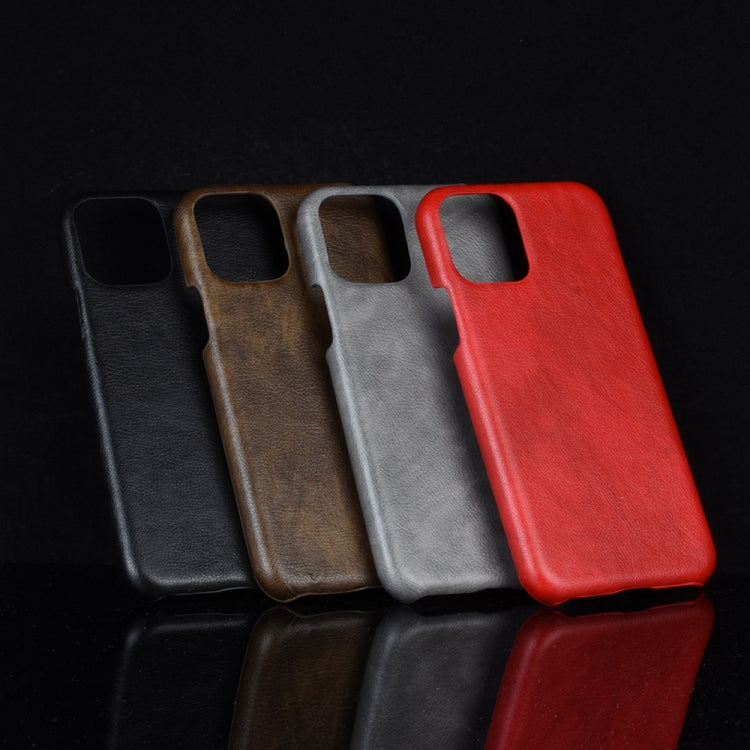 Shockproof Litchi Texture PC + PU Case For Apple iPhone 11 Pro Max 6.5