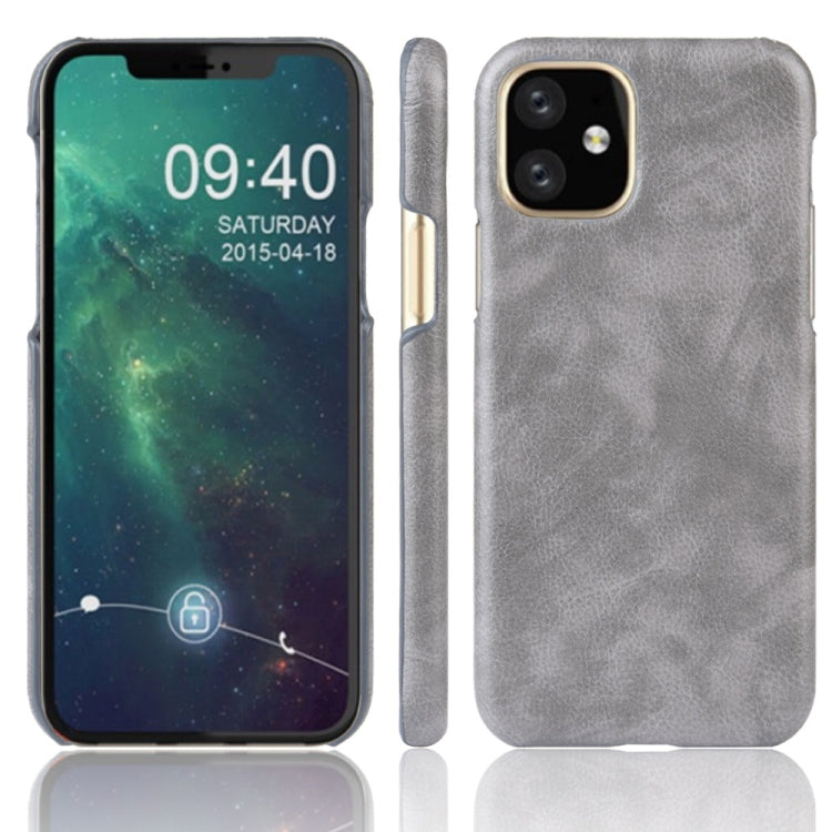 Shockproof Litchi Texture PC + PU Case For Apple iPhone 11 Pro Max 6.5