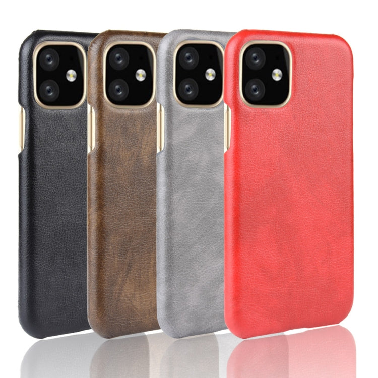 Shockproof Litchi Texture PC + PU Case For Apple iPhone 11 Pro Max 6.5