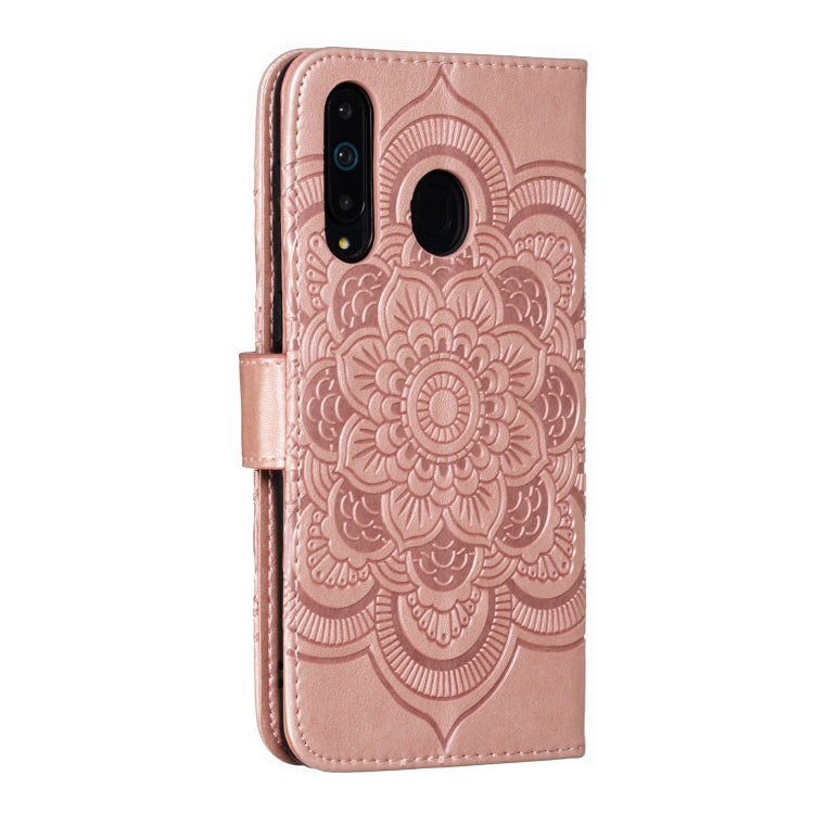 Mandala Embossing Pattern Horizontal Flip Leather Case for Samsung Galaxy A8S, with Holder & Card Slots & Wallet & Photo Frame &  Lanyard