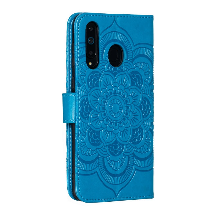 Mandala Embossing Pattern Horizontal Flip Leather Case for Samsung Galaxy A8S, with Holder & Card Slots & Wallet & Photo Frame &  Lanyard