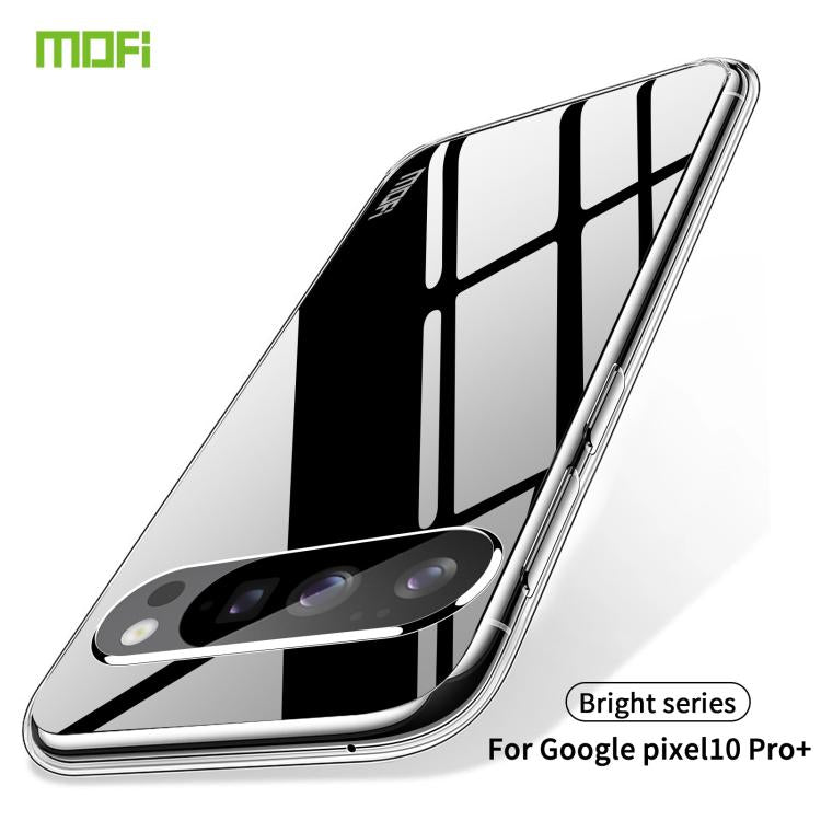 For Google Pixel 10 Pro XL MOFI Ming Series Ultra-thin TPU Phone Case - Transparent