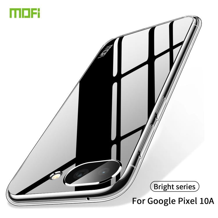 For Google Pixel 10a MOFI Ming Series Ultra-thin TPU Phone Case - Transparent