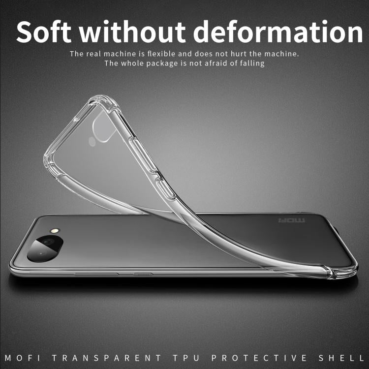 For Google Pixel 10a MOFI Ming Series Ultra-thin TPU Phone Case - Transparent