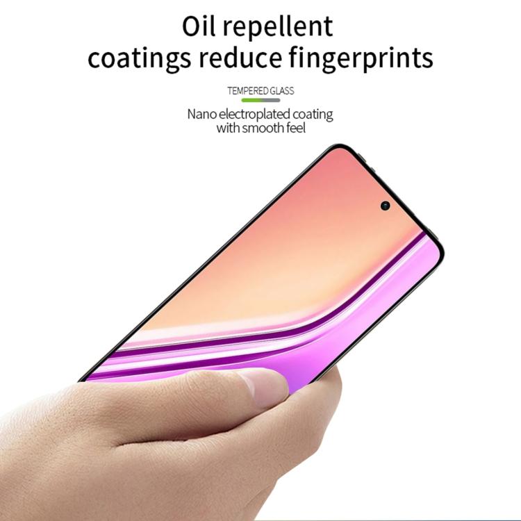For Realme P3x 5G MOFI 9H 2.5D Full Screen Tempered Glass Film - Black