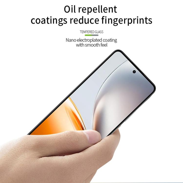 For Realme Neo7x MOFI 9H 2.5D Full Screen Tempered Glass Film - Black