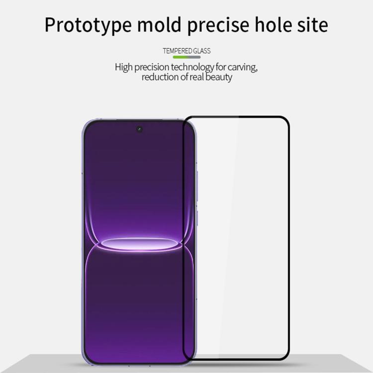 For Realme Neo8 Unlock MOFI 9H 2.5D Full Screen Tempered Glass Film - Black