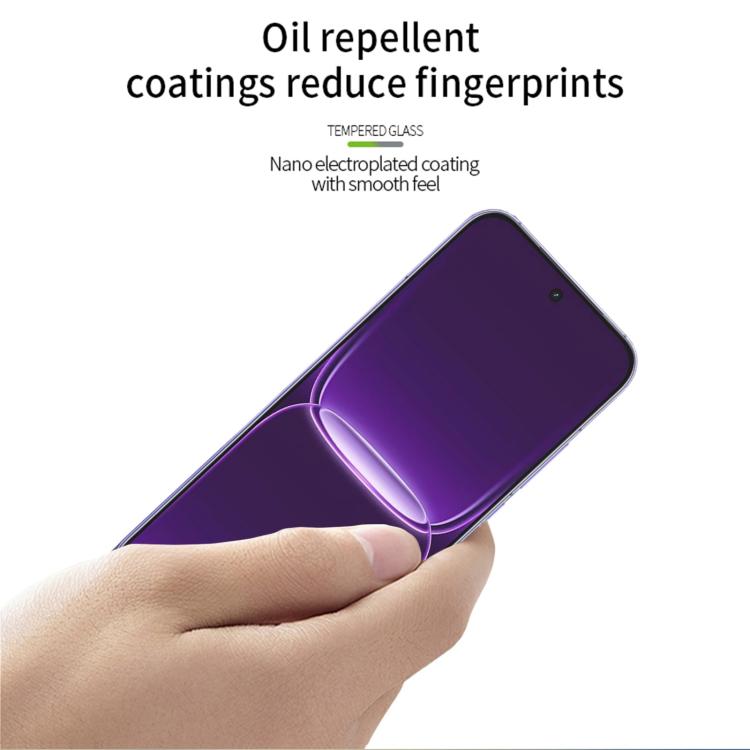 For Realme Neo8 Unlock MOFI 9H 2.5D Full Screen Tempered Glass Film - Black