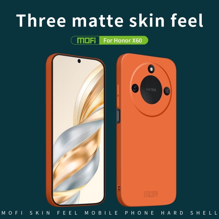 For Honor X60 MOFI Qin Series Skin Feel All-inclusive PC Phone Case