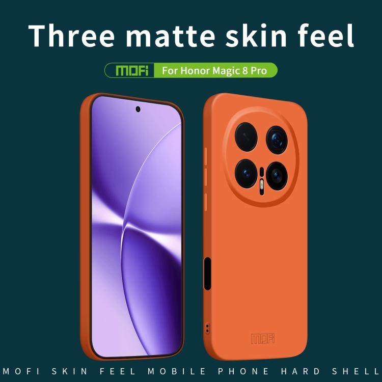 For Honor Magic8 Pro MOFI Qin Series Skin Feel All-inclusive PC Phone Case
