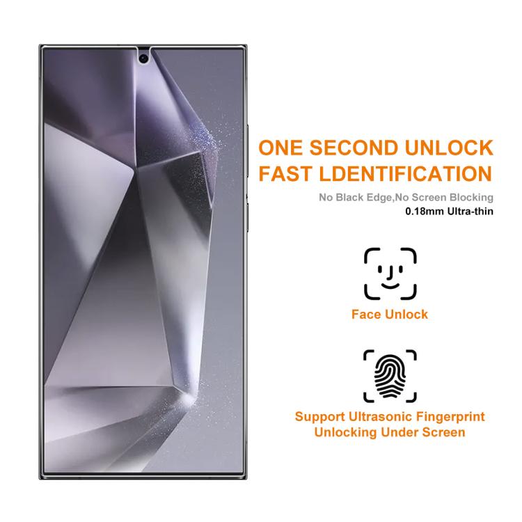For Samsung Galaxy S26 Ultra 5G ENKAY 0.18mm High Aluminum-silicon Tempered Glass Film, Support Ultrasonic Fingerprint Unclock