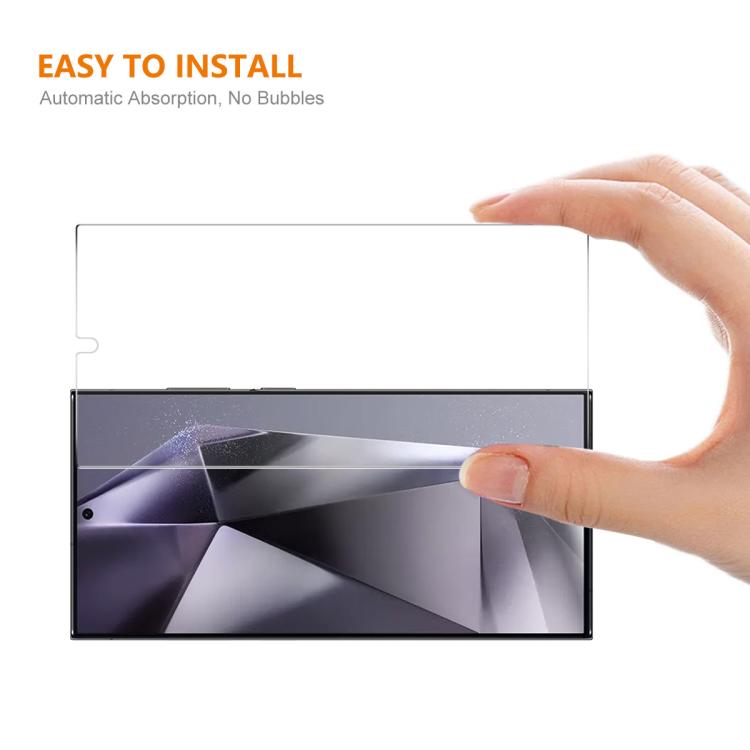 For Samsung Galaxy S26 Ultra 5G 2pcs ENKAY 0.18mm High Aluminum-silicon Tempered Glass Film, Support Ultrasonic Fingerprint Unclock