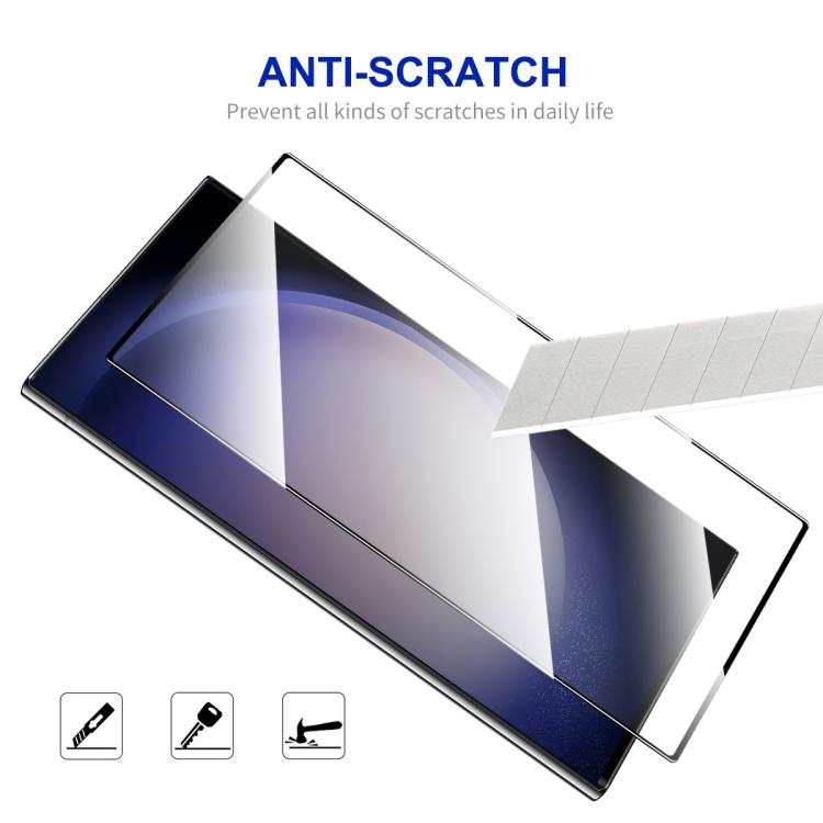 For Samsung Galaxy S26 Ultra 5G ENKAY Hat-Prince 0.18mm High Aluminum-silicon Tempered Glass Film, Support Ultrasonic Fingerprint Unclock
