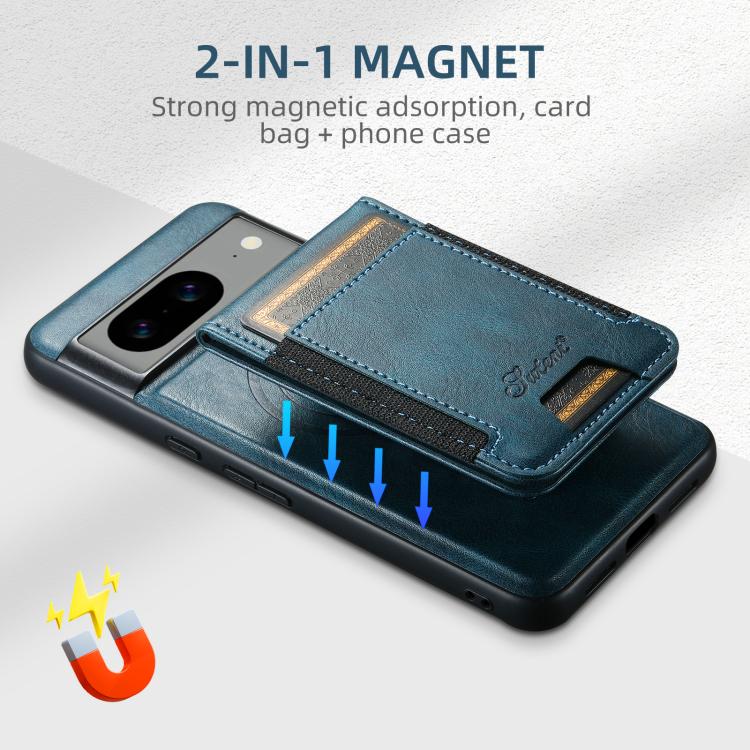 For Google Pixel 10 Pro XL Suteni H17 Oil Eax Leather Detachable Wallet Phone Case