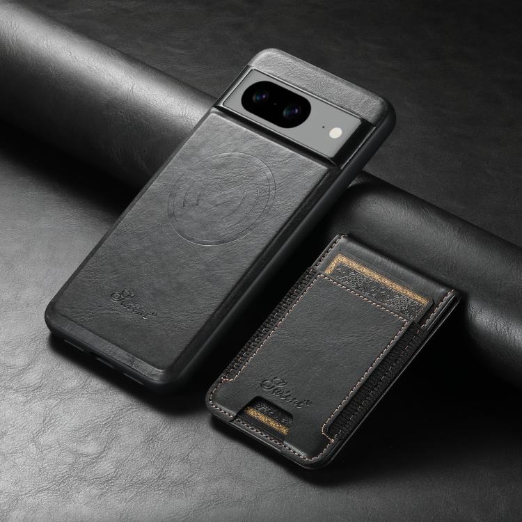 For Google Pixel 10 Pro Suteni H17 Oil Eax Leather Detachable Wallet Phone Case